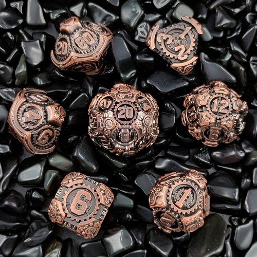 Crypt dnd dice - crypt, metal