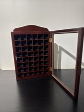 Wooden Thimble Display Case