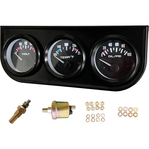 Triple gauge set universal car - universal,