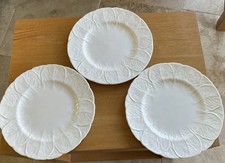 3 x WEDGWOOD  Countryware  White Salad/ Dessert Plates 8” / or 20.5cms VGC