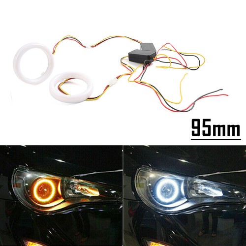 2pc 95mm white amber - 2pc,