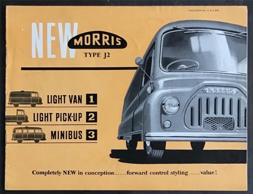 Morris type van - type, j2