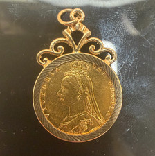 1887 Gold Half Sovereign Queen
