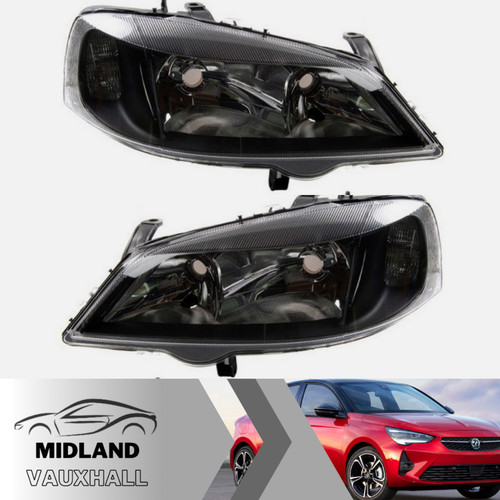 Pair headlights vauxhall - headlights,