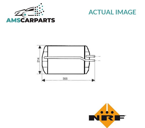 Heater radiator exchanger - exchanger, lhd