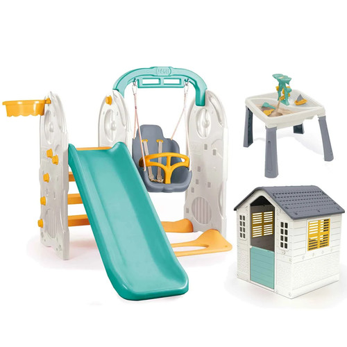 Dolu playhouse playground - playhouse, sand