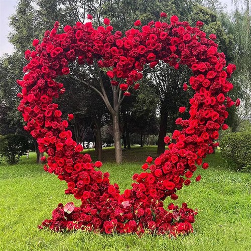 Heart shape wedding arch - shape,