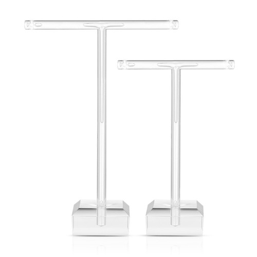 Two piece earring stand - earring, set