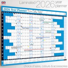 Year Planner 2026 ✔LAMINATED