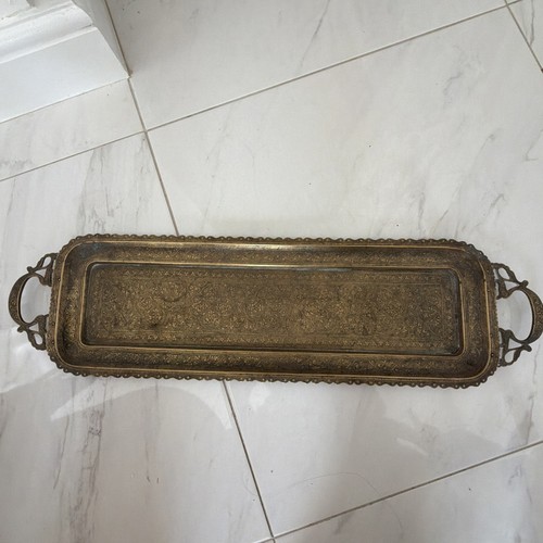Vintage long solid - long, tray