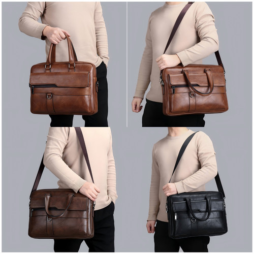 Mens briefcase satchel bag - briefcase,