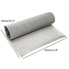 Stainless Steel 100 Grid Mesh Woven Fine Wire Mesh Sheet Wire 90*30cm/60*30cm