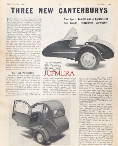 The range canterbury motor - of,