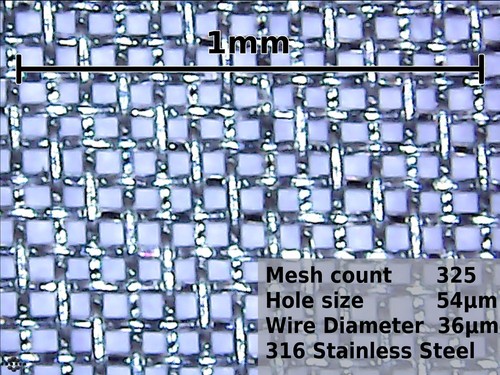 042mm hole 316 - 0.042mm,