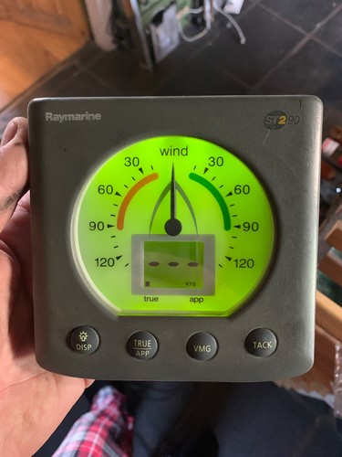 Raymarine st290 wind speed - wind,