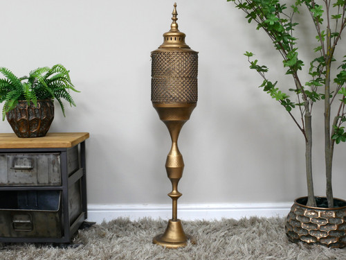 Large gold moroccan floor - large,