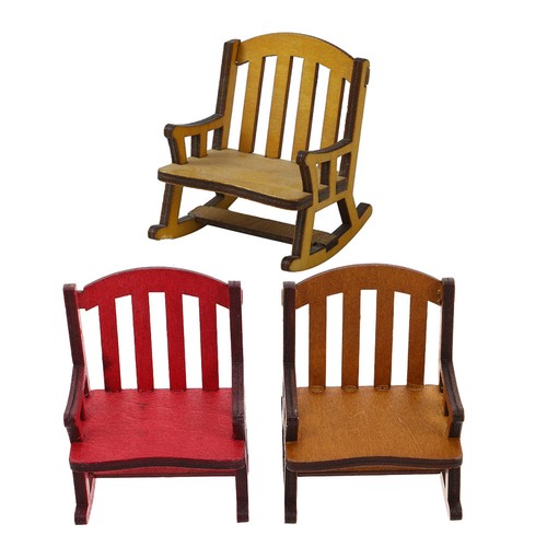 Pcs miniature wooden - 3,