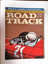 Road & Track Magazine October