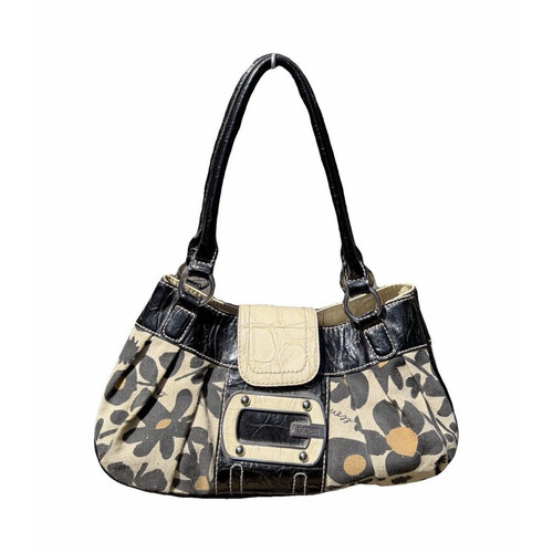 Guess floral print canvas faux - floral,