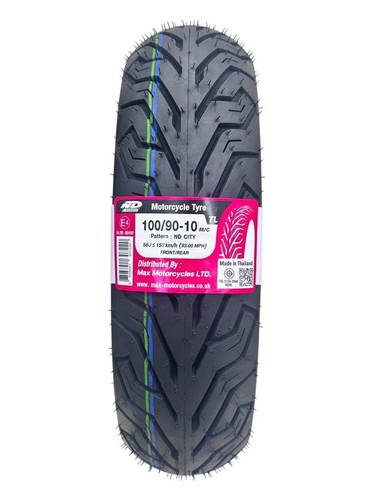 City rear tyre 100 90 - rear,