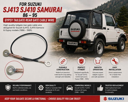 Suzuki samurai sj410 sj413 - suzuki,