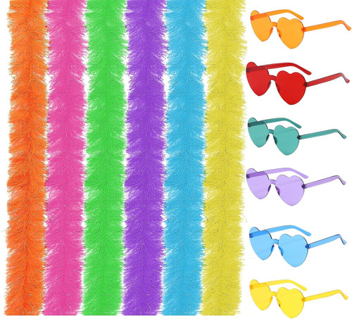Multipack feather boas pcs - boas,