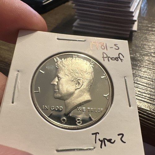 1981 ty2 kennedy half dollar - 1981-s,