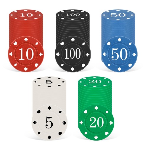 Poker chip set 100 - chip,
