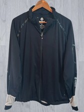 Sunice Tornado Golf Windbreaker Full Zip Mens Black Jacket Size XL