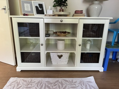Ikea liatorp white - white, sideboard