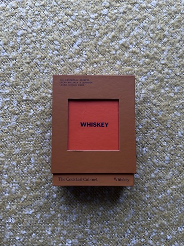 The cocktail cabinet whiskey - the,