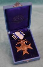 WW1 Imperial German bavarian war merit cross badge medal swords cased estate