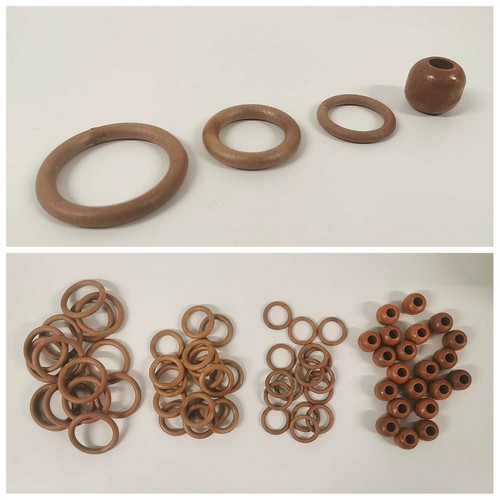 Macrame rings hoops various - hoops,