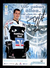 Florian Schnitzer autograph card Hamburg Freezers 2006-07 original + a 140410