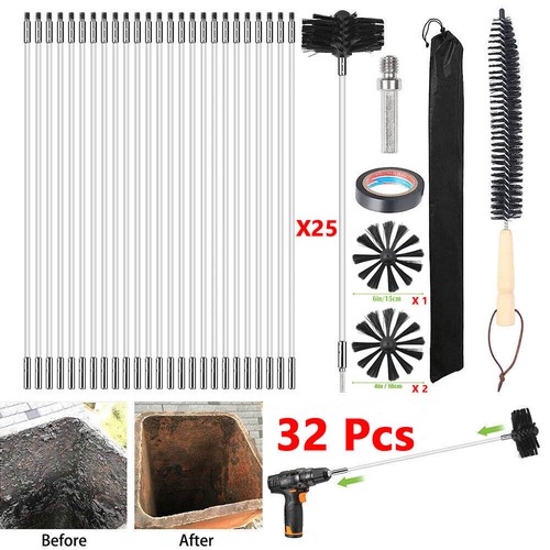 32x flexible chimney - flexible, set