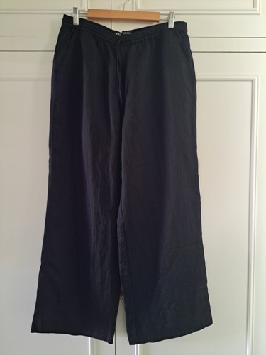 Zara black wide - black, leg