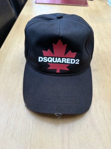 Dsquared2 black baseball cap - dsquared2,