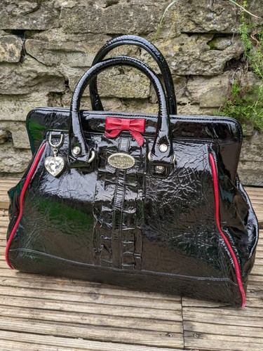 Tarina tarantino black - black, patent