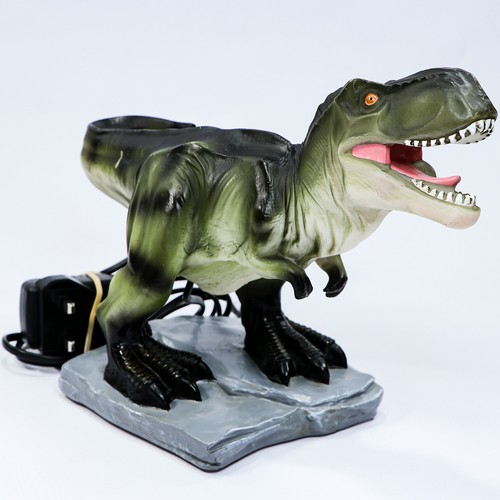 Glowing rex dinosaur led - t,