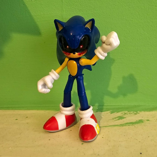 Custom sonic exe figure from - custom,