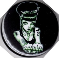 PSYCHOBILLY Pin Button Badge