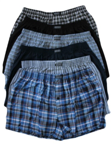 Boxers pack men s woven - boxers, 12