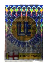 Panini Football 86 - # 151 - LUTON TOWN TEAM BADGE