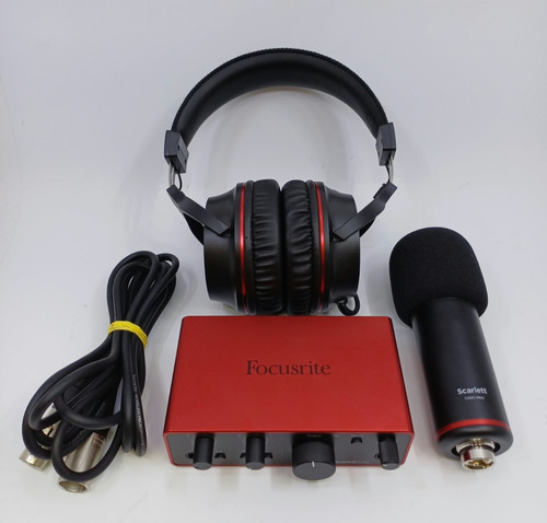 Focusrite scarlett 2i2 studio - focusrite,