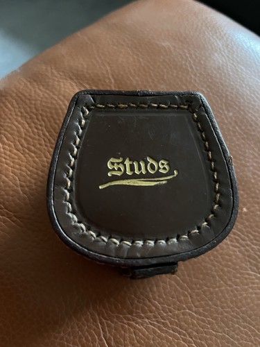 Vintage leather horseshoe - vintage,