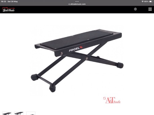 Guitar foot stool adjustable - guitar,