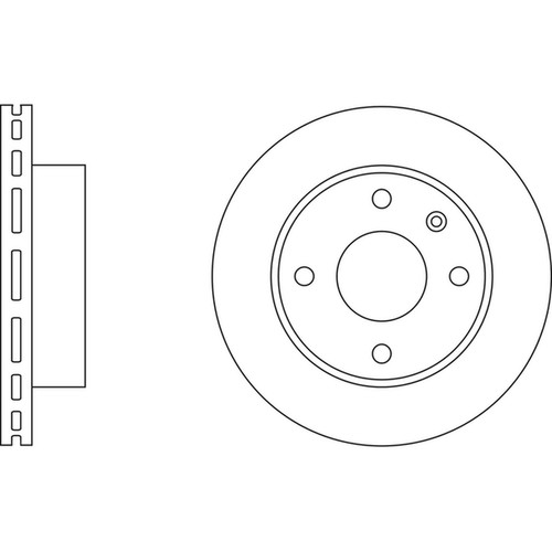 Brake discs vented for - for, ford