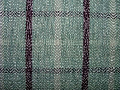 Duckegg mulberry herringbone - duckegg,