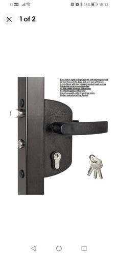 Locinox gate lock suit 40mm - gate,