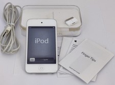 iPod Touch 4th Gen White (8GB) Model A1367, Boxed, Papers, Stickers, USB Adaptor
